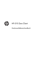 HP t310 All-in-One Zero Client Referenzhandbuch