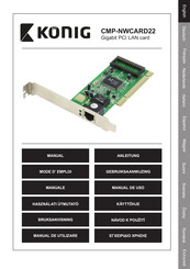 König CMP-NWCARD22 Anleitung