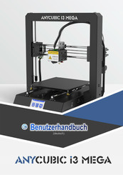 ANYcUBIC i3 MEGA Benutzerhandbuch
