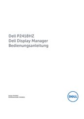 Dell P2418HZ Bedienungsanleitung