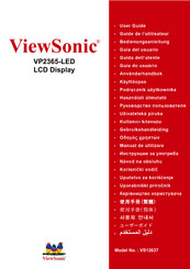 ViewSonic VP2365-LED Bedienungsanleitung