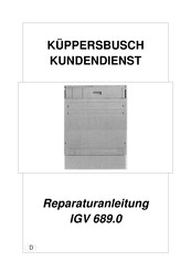 Küppersbusch IGV 689.0 Reparaturanleitung