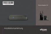 oticon ConnectLine TV Adapter 2.0 Installationsanleitung