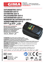 Gima OXY-6 Betriebs- Und Wartungs- Anweisungen
