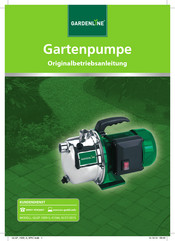 Gardenline GLGP 1009-S Originalbetriebsanleitung