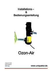 Unique Ozon-Air Bedienungsanleitung