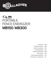 Gallagher MB150 Betriebsanleitung
