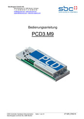 SBC PCD3.M9 Bedienungsanleitung