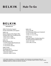 Belkin F5U706 Benutzerhandbuch