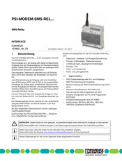 Phoenix Contact PSI-MODEM-SMS-REL/6 DI/4DO/AC Datenblatt