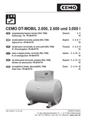 CEMO DT-MOBIL 3.000 Montage- Und Betriebsanleitung
