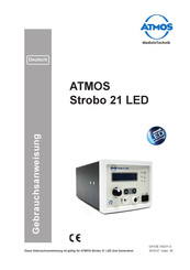 Atmos Strobo 21 LED Gebrauchsanweisung