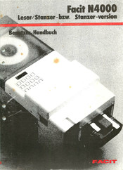 Facit N4000 Benutzerhandbuch