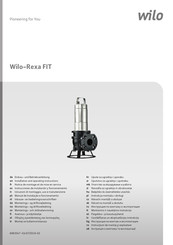 Wilo Rexa FIT-Serie Einbau- Und Betriebsanleitung
