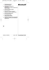 EINHELL 41.327.20 Originalbetriebsanleitung