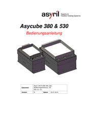 Asyril Asycube 380 Bedienungsanleitung
