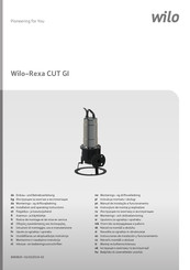 Wilo Rexa CUT GI-Serie Einbau- Und Betriebsanleitung