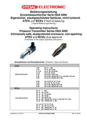 Hydac HDA 4400 Bedienungsanleitung