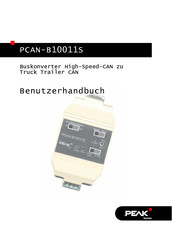 Peak PCAN-B10011S Benutzerhandbuch