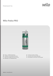 Wilo Wilo-Padus PRO M08L/T039-540/A Einbau- Und Betriebsanleitung