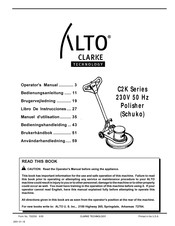 Alto CLARKE C2K-2000HS Bedienungsanleitung