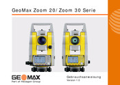 GeoMax Zoom 20-Serie Gebrauchsanweisung