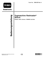 Toro 03674 Bedienungsanleitung