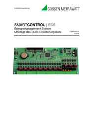 Gossen MetraWatt SMARTCONTROL ECS Installationsanleitung