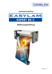 EMBLEM Easylam EXPERT 80 C Bedienungsanleitung
