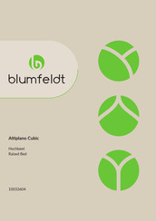 Blumfeldt Altiplano Cubic Bedienungsanleitung