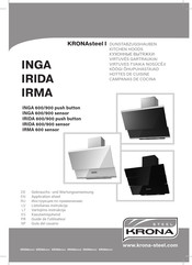 KRONAsteel IRIDA series Gebrauchs- Und Wartungsanweisung
