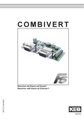 KEB COMBIVERT F5 Series Handbuch