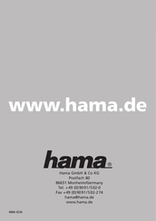 Hama 00049046 Anleitung