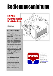 HYCON HPP06 Bedienungsanleitung