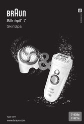 Braun Silk epil 7 SkinSpa Serie Bedienungsanleitung