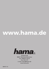 Hama 00049134 Handbuch