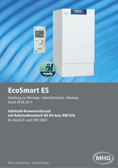 MHG EcoSmart ES 26 M Anleitung Zur Montage - Inbetriebnahme - Wartung