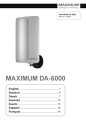 Maximum DA-6000 Bedienungsanleitung