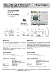 Thermokon SRC-DO8 4 2xFanCoil Datenblatt