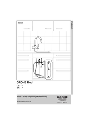 Grohe Red Duo series Montageanleitung