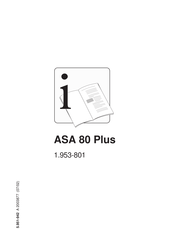 Kärcher ASA 80 Plus Bedienungsanleitung
