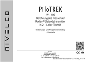 Nivelco PiloTREK W-100 Bedienungs- Und Programmieranleitung