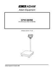 Adam Equipment CFW 150 Handbuch