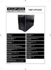 Konig Electronic CMP-UPS3000 Anleitung