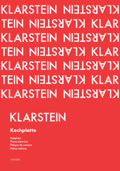 Klarstein 10033283 Handbuch
