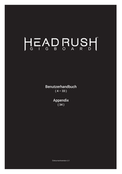 HEADRUSH Gigboard Benutzerhandbuch