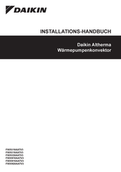 Daikin Altherma FWXM20AATV3 Installations-Handbuch
