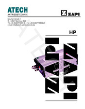 Zapi ZAPIMOS HP500 Handbuch