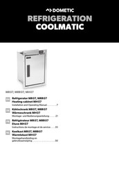 Dometic COOLMATIC MRR07 Montage- Und Bedienungsanleitung