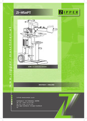 Zipper Maschinen ZI-HS8PT Handbuch